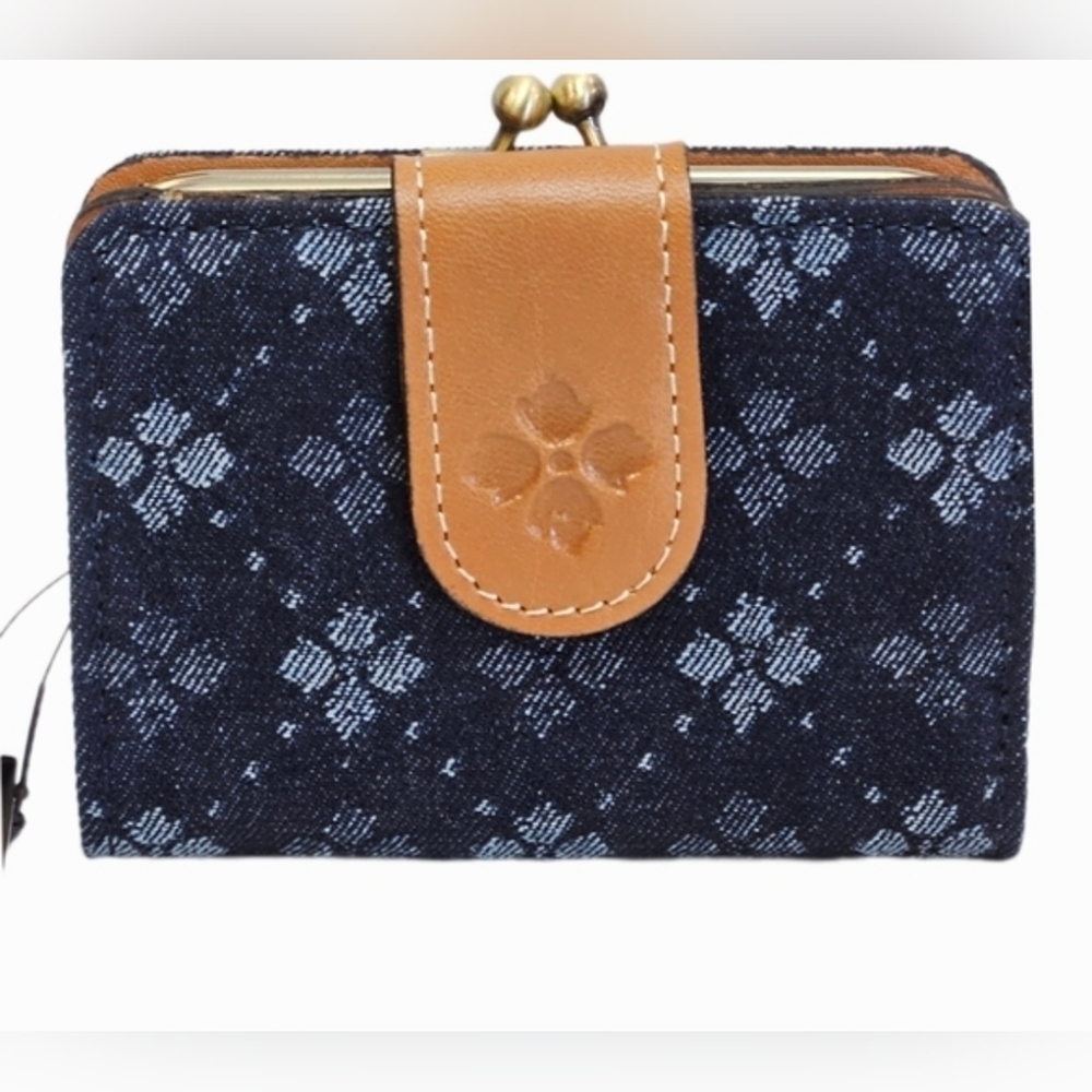 Patricia Nash Denim Iberia Wallet NWT - Picture 7 of 9